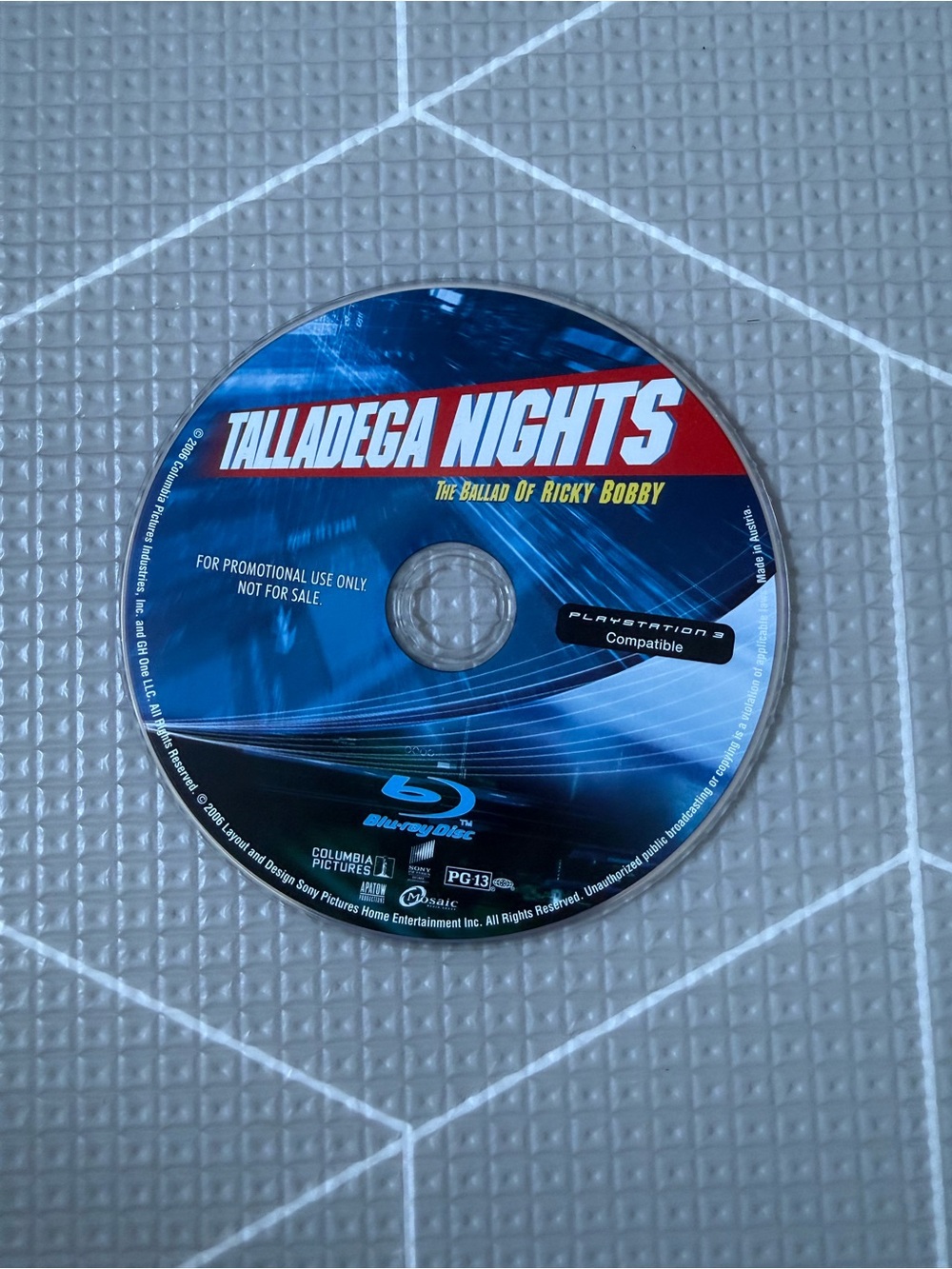 Talladega Nights Blu-ray Disc Only